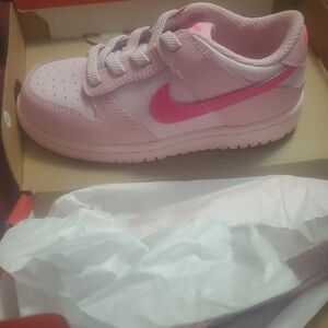 Nike Kids Light Pink Sneakers